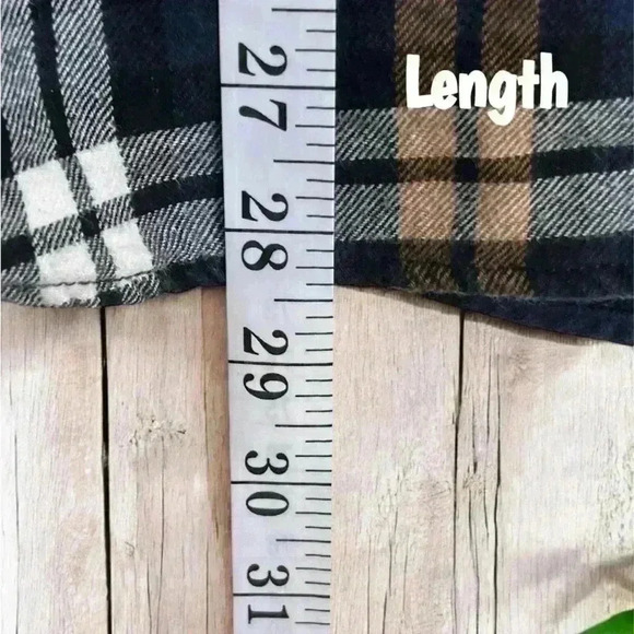 Eddie Bauer Bristol Flannel Shirt Mens Multi Color Plaid Dress Button Up XL - Picture 6 of 9